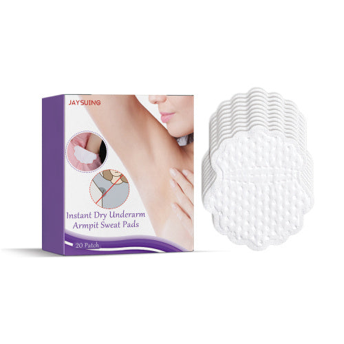 Jaysuing Armpit Sweat Pad, Clean Odors Underarm Deodorant Refreshing Invisible Long-lasting Sweat Absorbing Pad