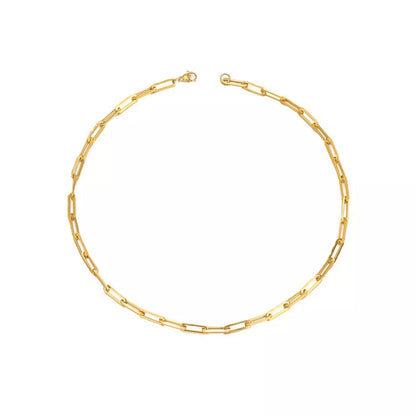 18K Gold-Plated Chain Necklace