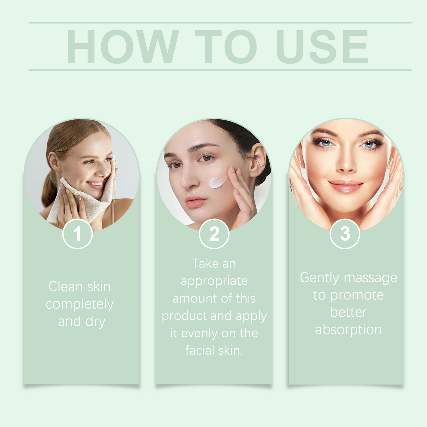 OUHOE Face Firming Cream Gently Moisturizes Facial Skin, Brightening, Firming And Glowing Moisturizing Cream