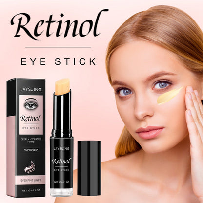 Jaysuing Retinol Eye Stick, Light Dark Circles And Fine Lines Under Eyes Firming Eye Cream Stick