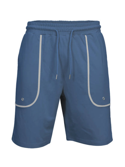 Men's Full Size Round Neck Short Sleeve T-Shirt and Shorts Set Plus Size