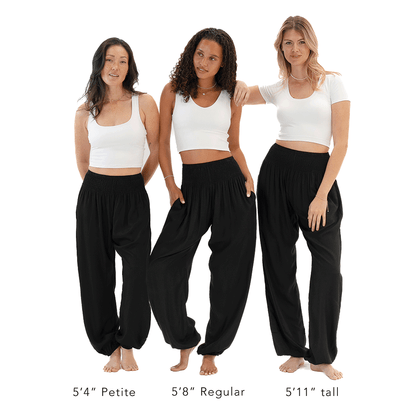 Black Harem Pants