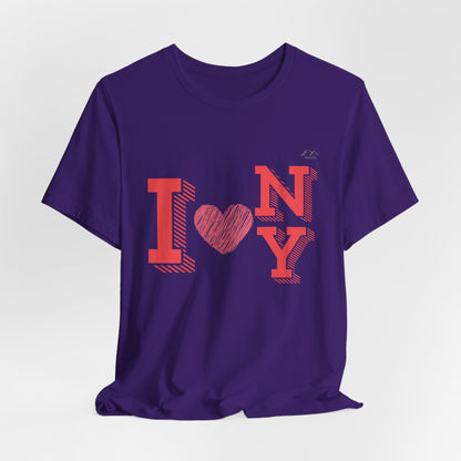TS-080ML-24 I Love NY Newyork T Shirt Gift