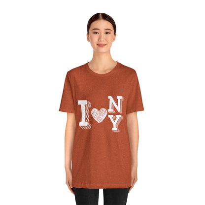 TS-081ML-24 I Love NY Newyork T Shirt Gift