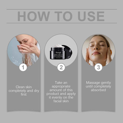 Hoygi Hyaluronic Acid Anti-Wrinkle Cream Hyaluronic Acid Hydrolyzed Soy Protein Hydrating Moisturizing Cream