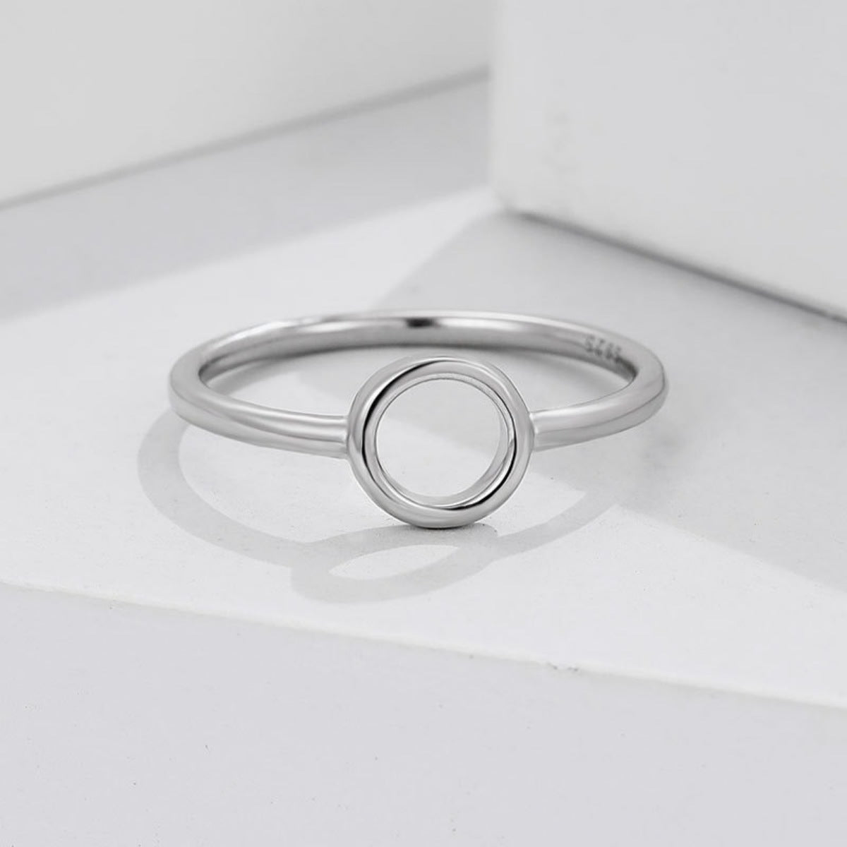 925 Sterling Silver Circle Ring