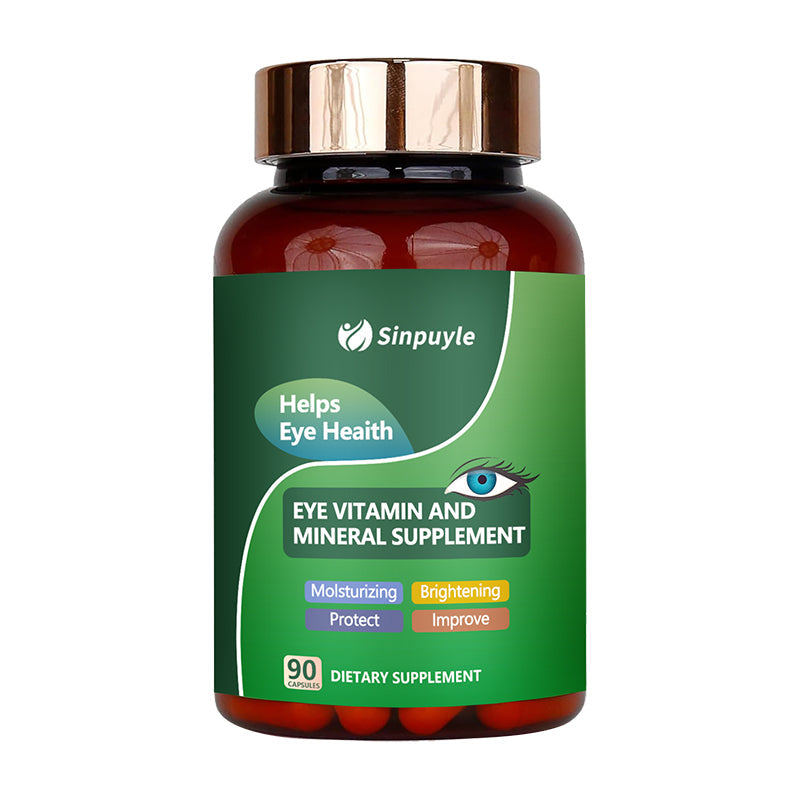 Halal Lutein Eye Health Vision Support Vitamin & Mineral Herbal Extract Lutein Supplement Capsules Lutein Capsules