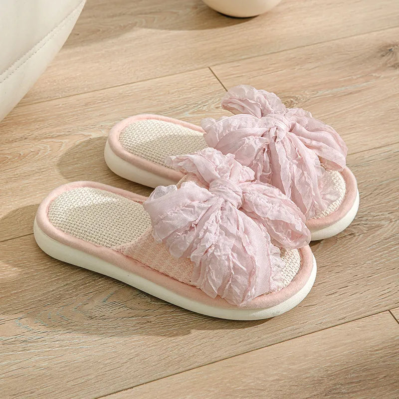 Open Toe Flats Slippers