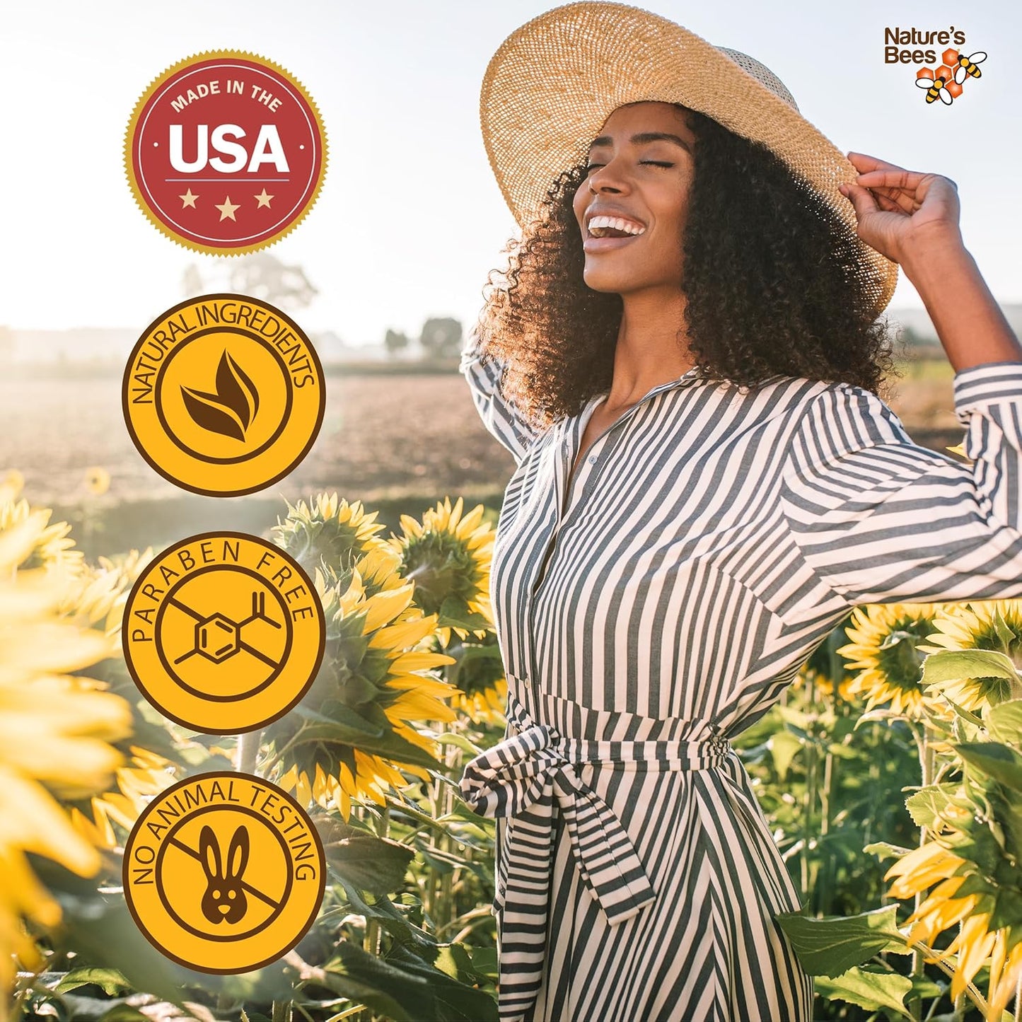 NATURE'S BEES Coco Butter Lip Balm Moisturizers