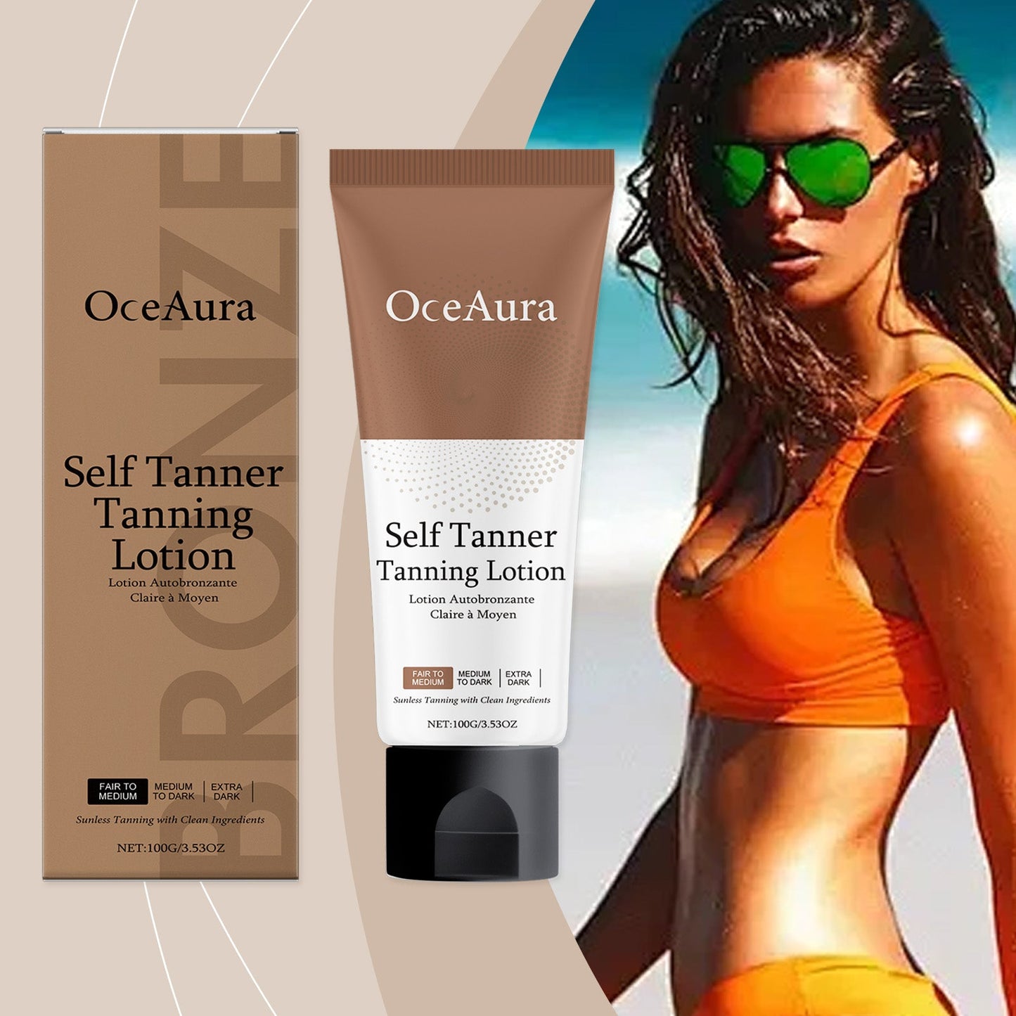 Moisturizing Sunless Tanning Cream