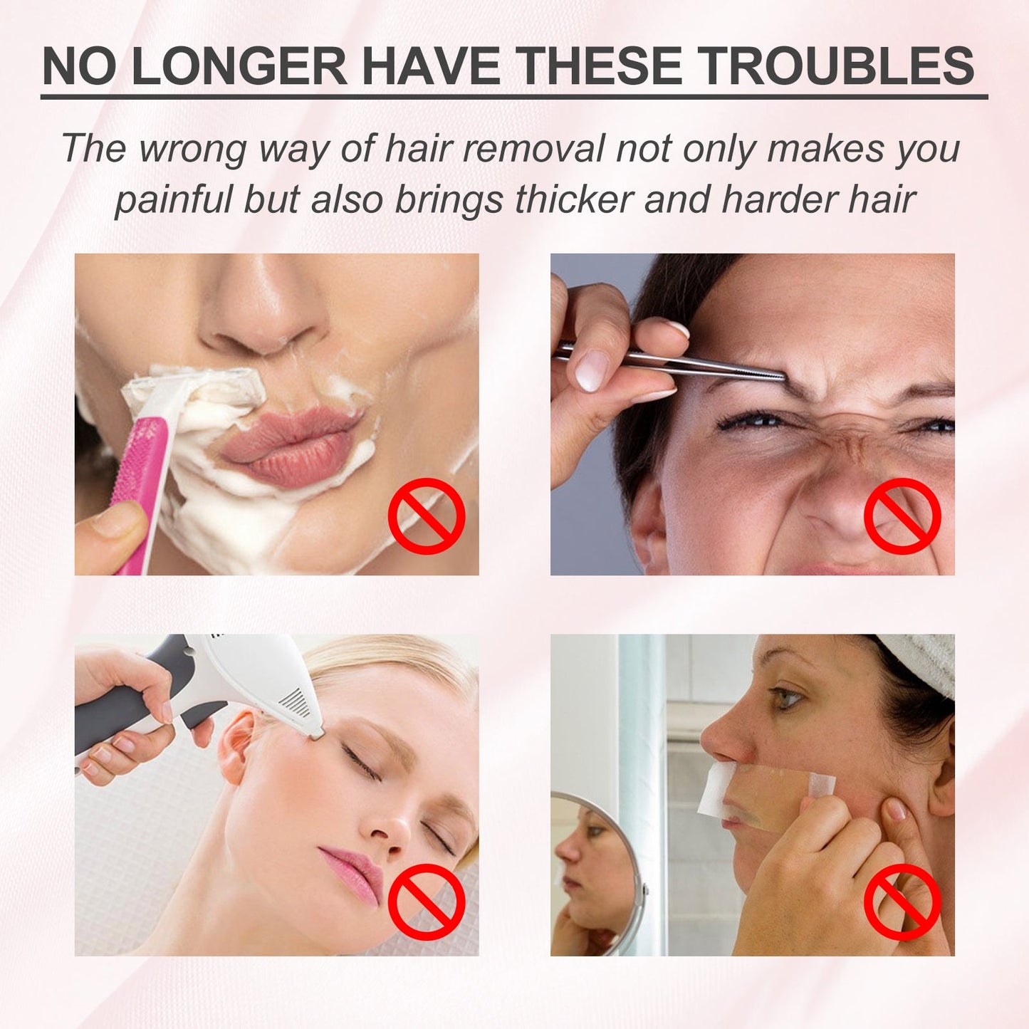 EELHOE Hair Removal Spray, Underarm Quick Hair Removal Gentle Pore Contraction Smooth Delicate Cleansing Spray