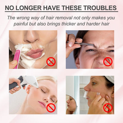 EELHOE Hair Removal Spray, Underarm Quick Hair Removal Gentle Pore Contraction Smooth Delicate Cleansing Spray