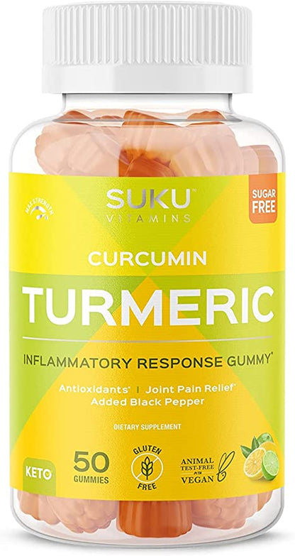 Suku Vitamins Gummy Turmeric Supplement (50)