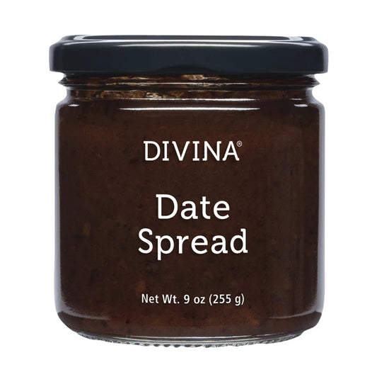 Divina Spread - Date, 9 oz (12 Pack) - Gluten-Free Greek