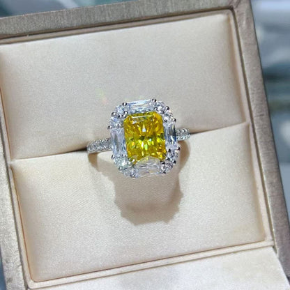 3 Carat Moissanite 925 Sterling Silver Ring