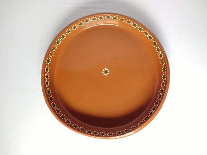 Divided Serving Plate/ Plato Botanero 11.5"