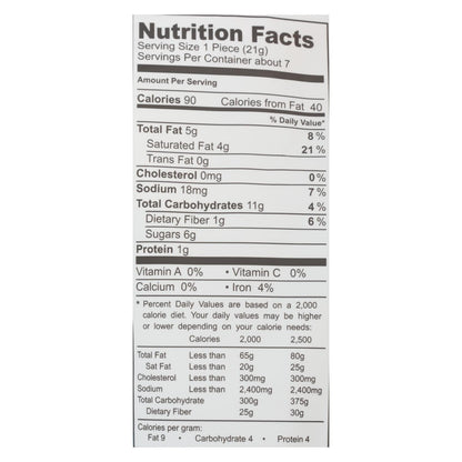 Jennies Macaroon Double Chocolate Pack of 6 - 5.25 Oz