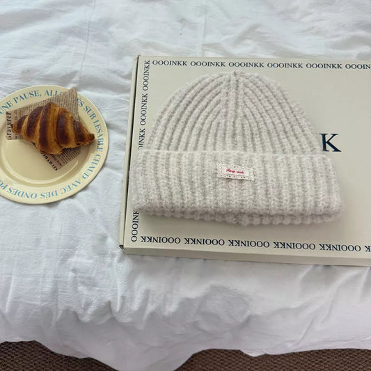 Warm Knitted Beanie Hat