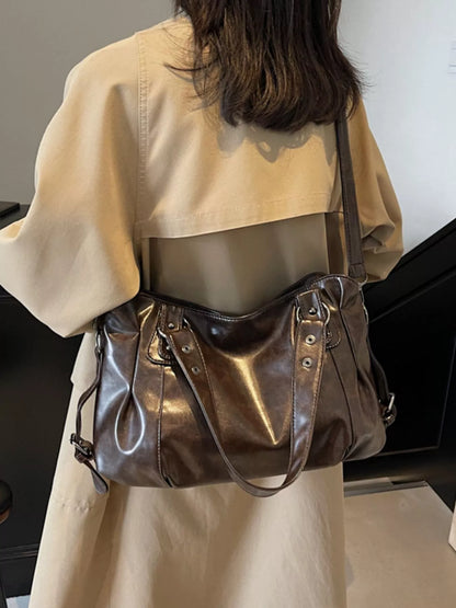 Vintage Style Leather Handbag