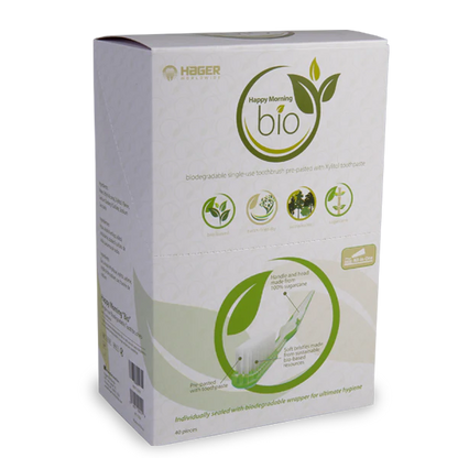 Hager Pharma - Tbrsh Hpy Mrng Bio Toothpaste (Pack of 40)