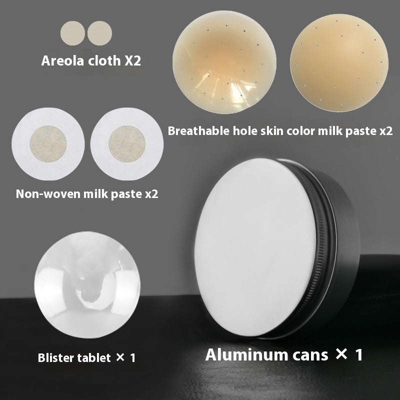 Anti Glare And Traceless Solid Silicone Nipple Patch