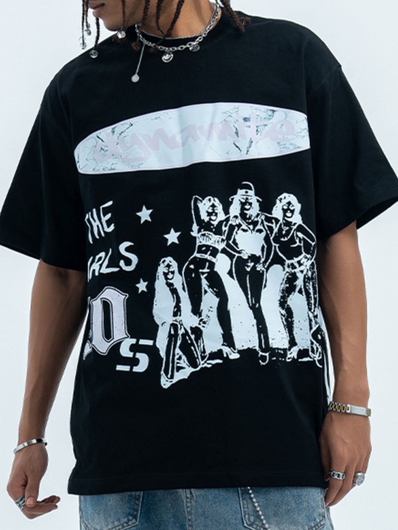 Men's Graphic Round Neck T-Shirt