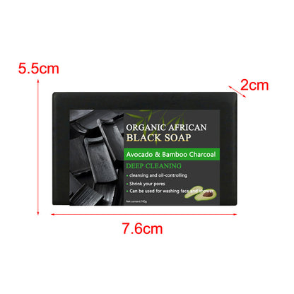 African Black Bamboo Charcoal Soap