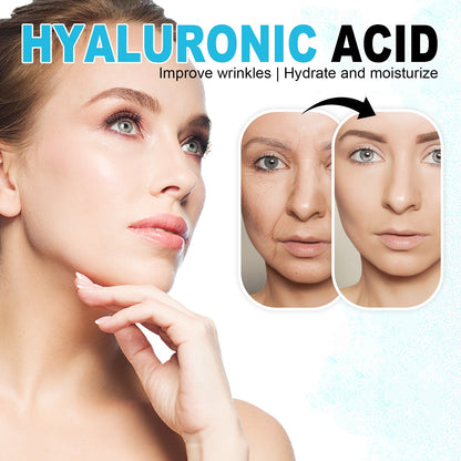 WIYUN Hyaluronic Acid Face Cream, Fade Wrinkles Repair Skin Barrier Moisturizing Moisturizing Skin Anti-Wrinkle Cream