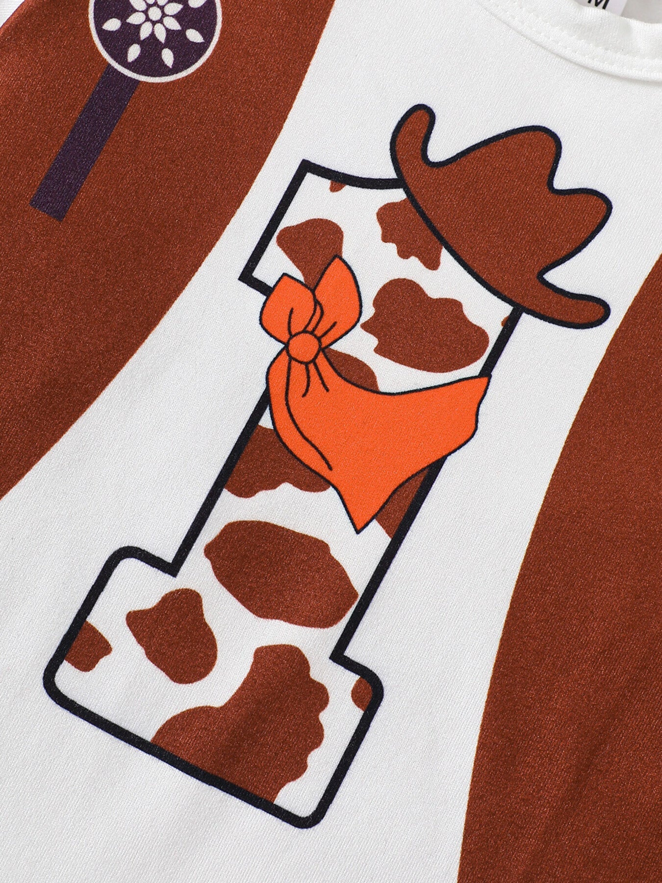 Children's Printed Bodysuit & Shorts Set