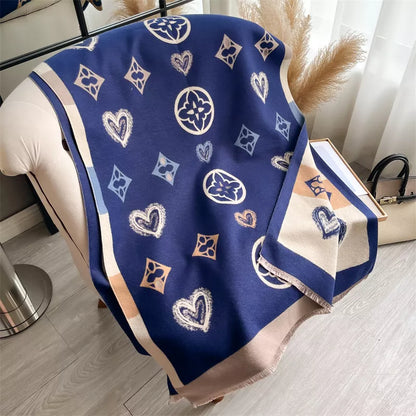 Raw Hem Scarf
