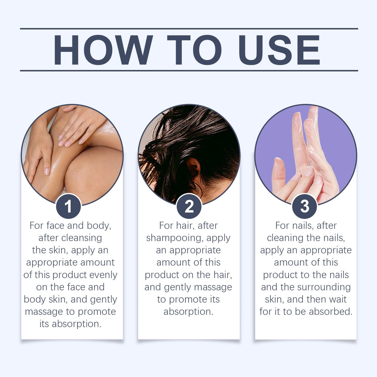EELHOE Body Multi-Functional Essential Oil, Facial Cleansing Gentle Nourishing Moisturizing Multi-Purpose Care Essence