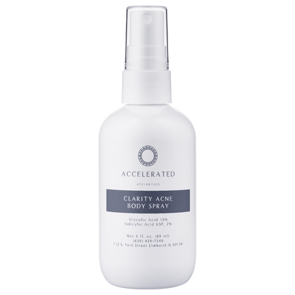 Acne Body Spray with Glycolic Acid 10% | Back & Chest Acne Treatment