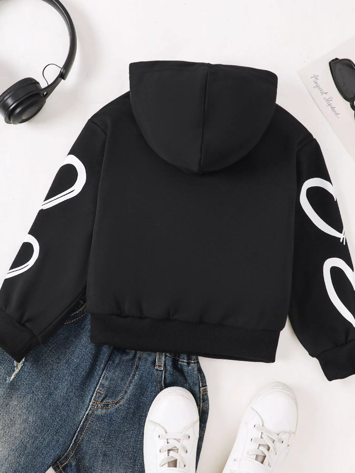 Children's Printed Long Sleeve Hoodie
