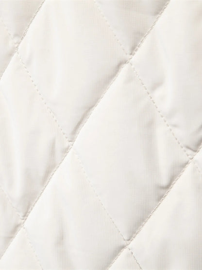Men's Quilted Snap Down Long Sleeve Jacket