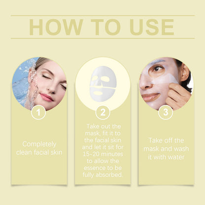 EELHOE  Niacin Vitamin C Whitening Mask (Bag) Hydrating, Moisturizing And Nourishing Skin Daily Skin Care And Beauty Mask