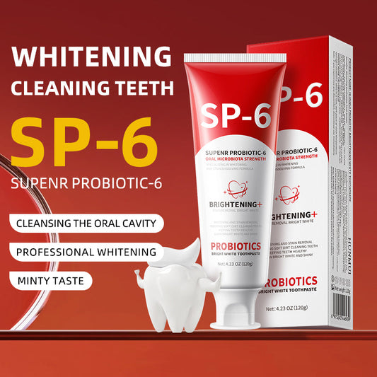 HUNMUI Probiotic Whitening Toothpaste 120g