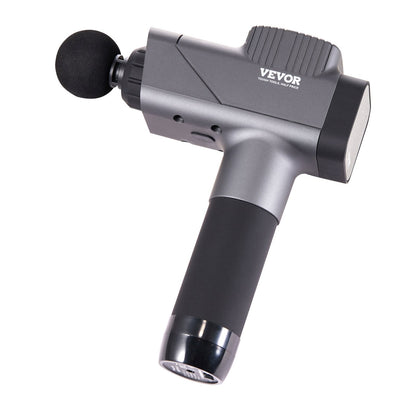 VEVOR Massage Gun Deep Tissue, Percussion Muscle Massager For Athletes - With 8 Speed Levels & 6 Massage Heads, 16V 2500mAh Batteries, Handheld  Massage Gun For Pain Relief, Muscle Relaxation