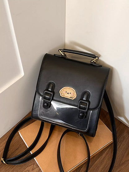 Cartoon Patch Decor Backpack Bag