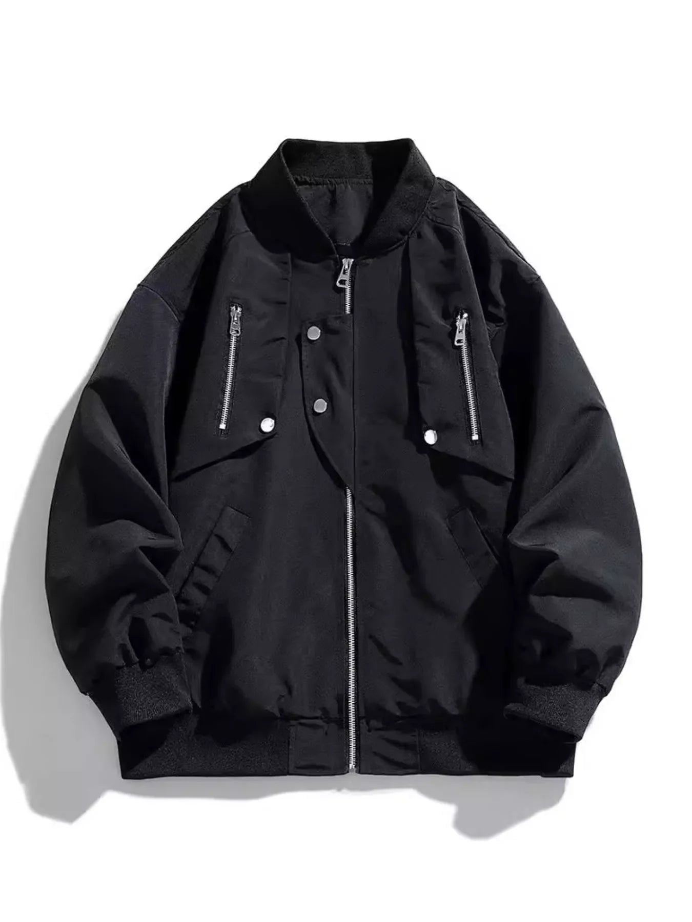 Men's Plus Size Casual Lightweight Bomber Jacket