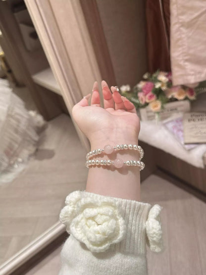 Alloy Pearl Bracelet