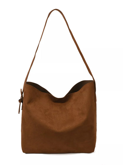 Buckle Adjustable Strap Tote Bag
