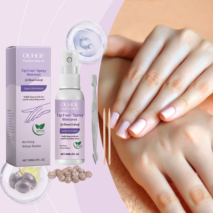 OUHOE Nail Polish Remover, Gentle Nail Polish Remover For Easy Nail Polish Removal At Home Or Salon