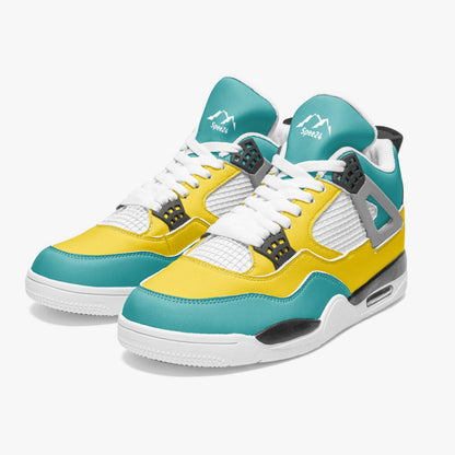 SHO-002W-24 Air Jordan Basketball Sneakers -White Sole