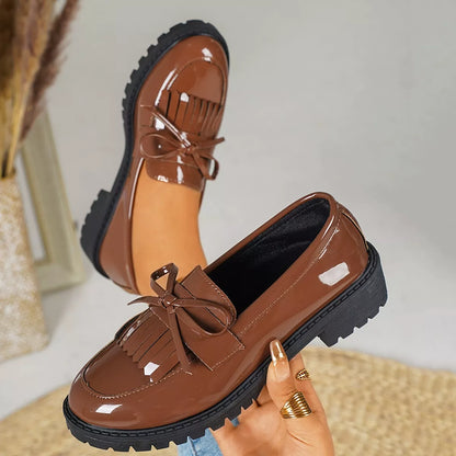 Round Toe Slip-Ons