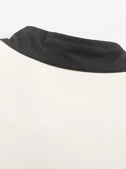 Men's Two-Tone Zip Up Jacket