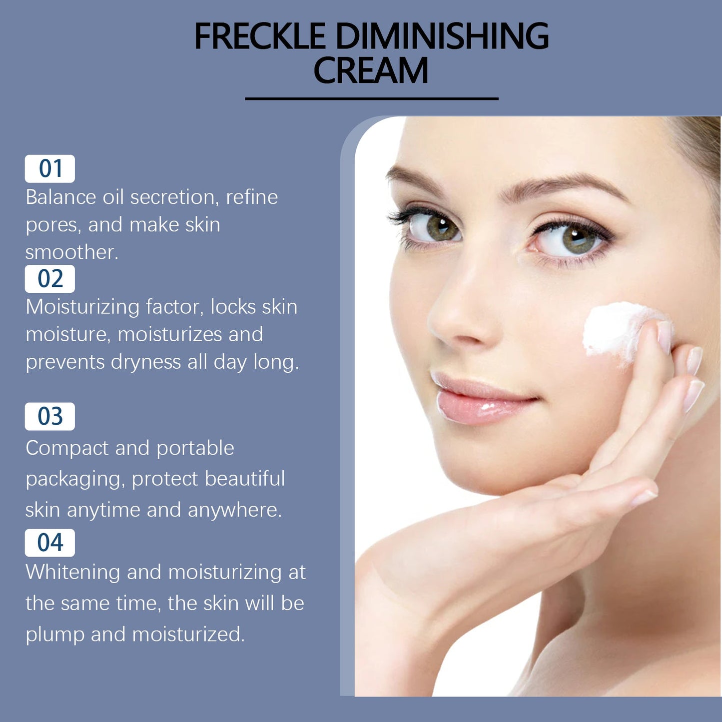 Ouhoe Facial Dark Spots Cream Lighten Dark Spots, Lighten Skin, Moisturize And Nourish Skin Care, Moisturize And Rejuvenate Skin Cream