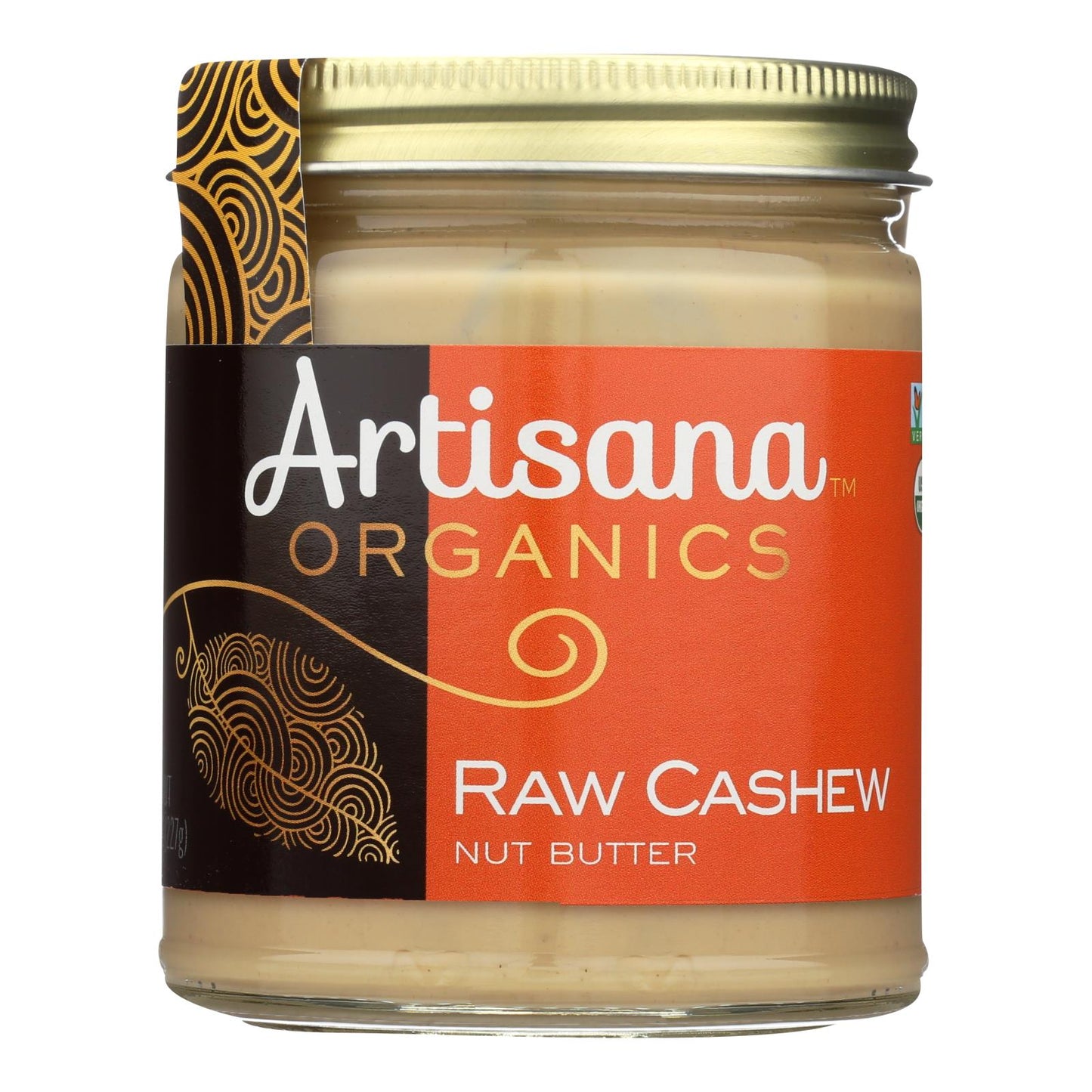 Artisana Organic Cashew Butter, 8 Oz (Pack of 6)