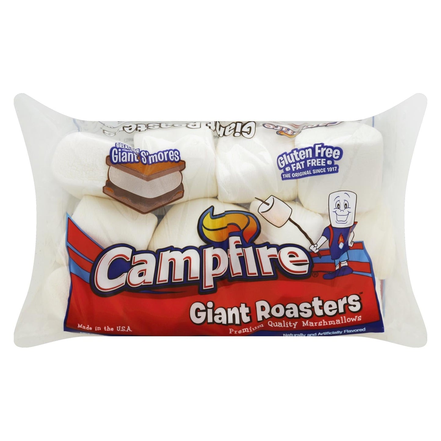 Campfire Giant Roasters Premium Marshmallows, 12 Oz Pack