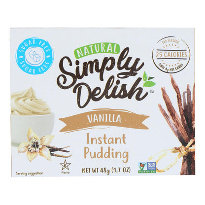 Simply Delish Vanilla Pudding Mix (6-Pack - 1.7 Oz.)