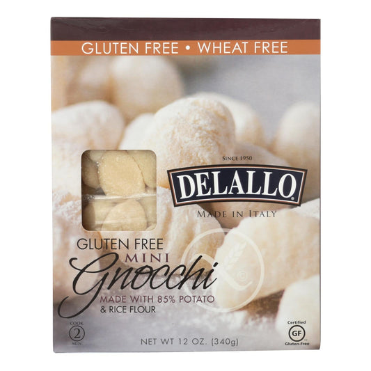 Delallo Gluten-Free Potato Gnocchi (Pack of 6 - 12 Oz)